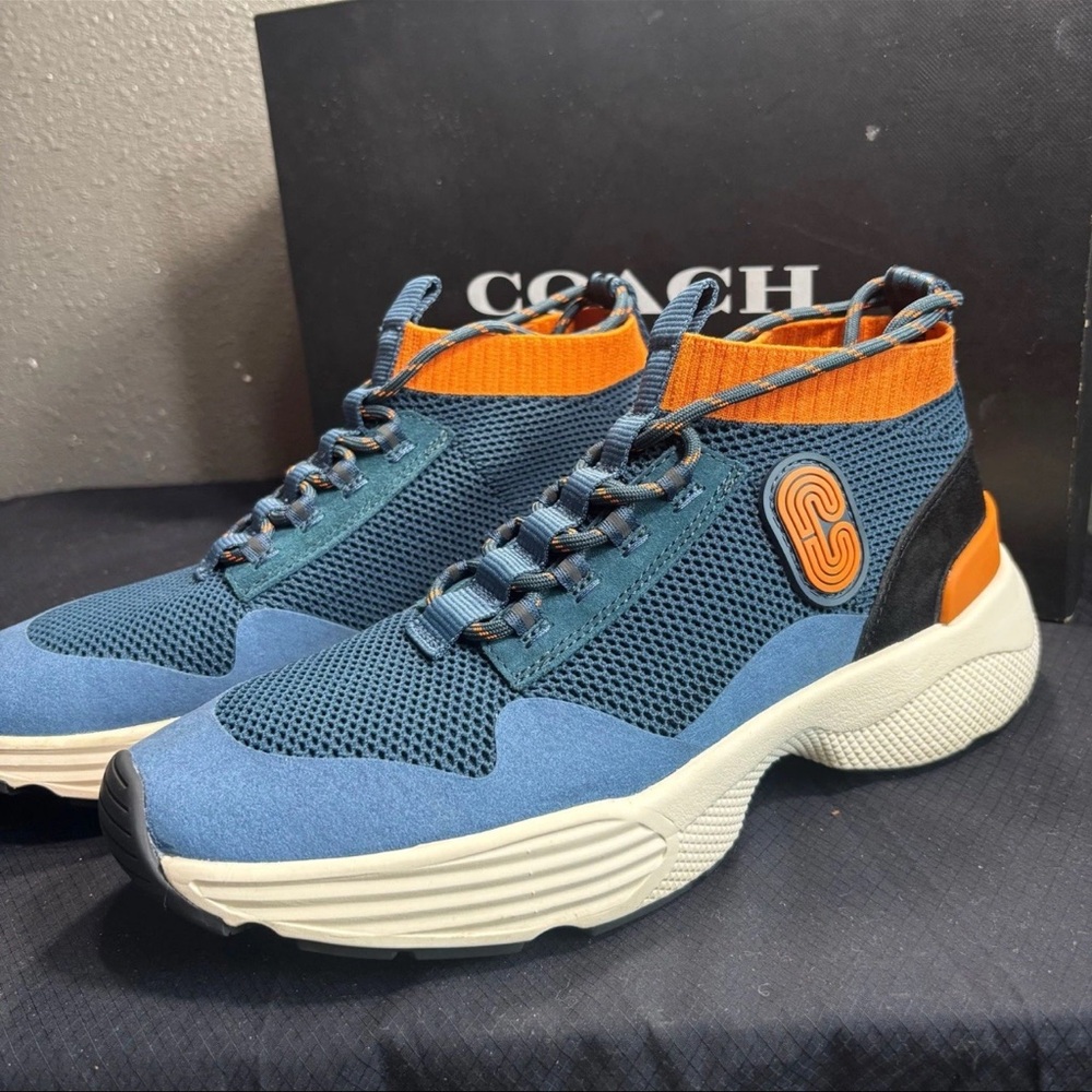 coach mens knt shoes size 9.5 VNDS - Picture 2 of 11